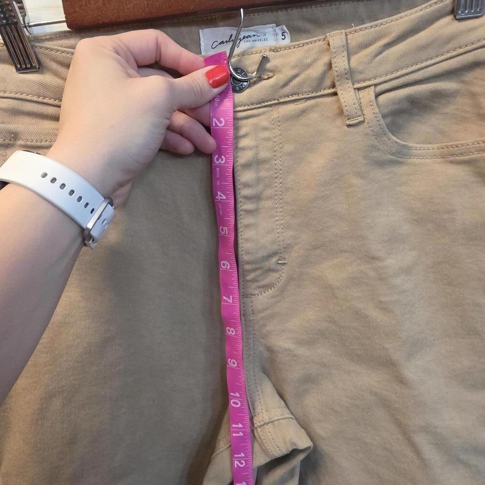 Cary Jean Los Angeles Girl's Tan Wide Leg Pants Size 5 - Picture 6 of 9